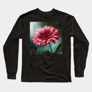 Floral Artwork Designs Long Sleeve T-Shirt